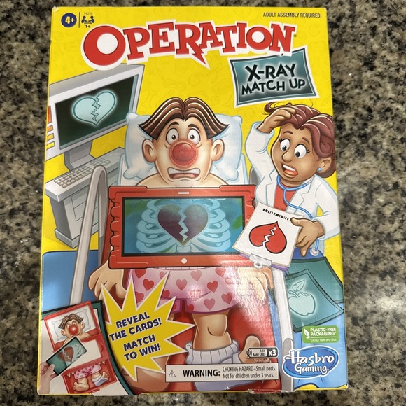 Hasbro Other - Operation X-Ray Match Up Matching Game by Hasbro - New Never Used